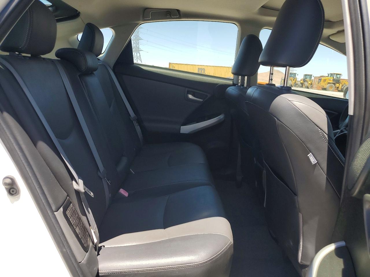 2012 Toyota Prius One Белый vin: JTDKN3DU1C1501499