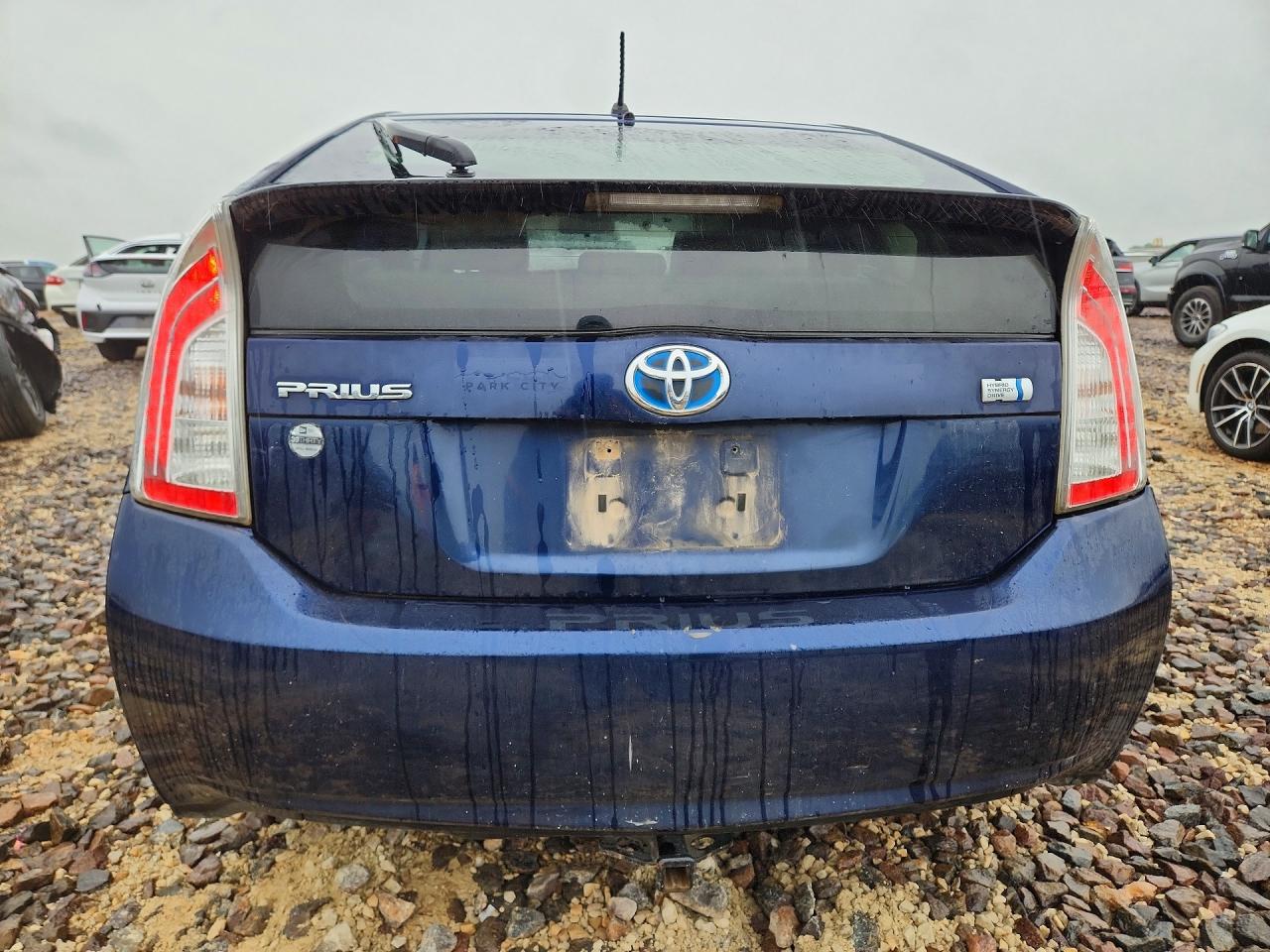 2012 Toyota Prius Two Blue vin: JTDKN3DU1C1506038