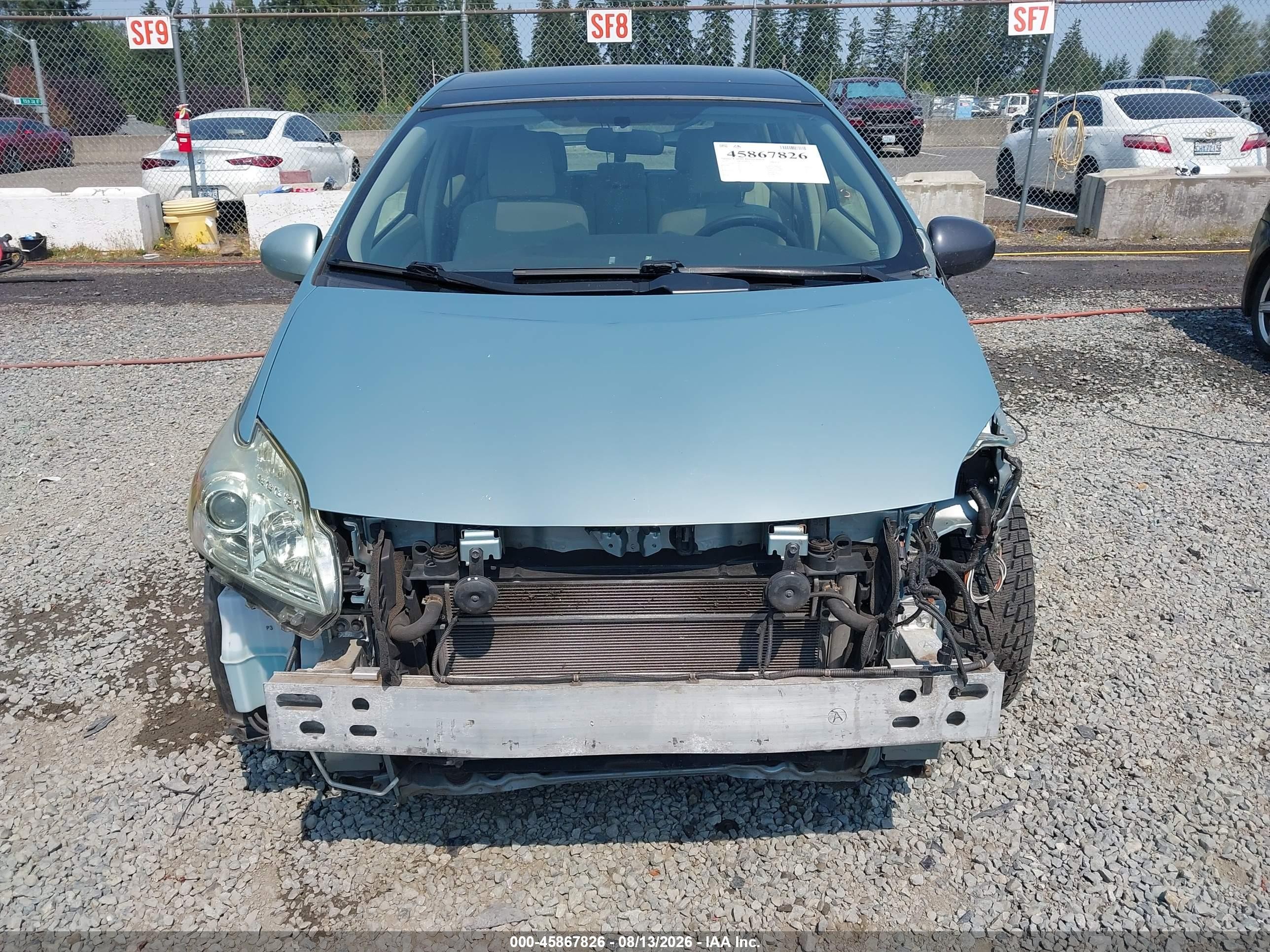 2012 Toyota Prius Five/four/one/three/two Серебряный vin: JTDKN3DU1C1533238