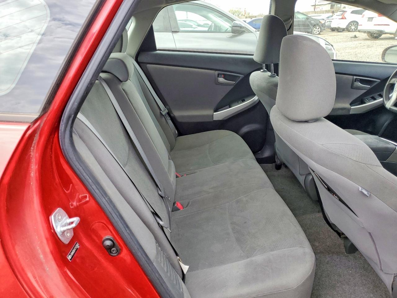 2012 Toyota Prius Three Red vin: JTDKN3DU1C1533403