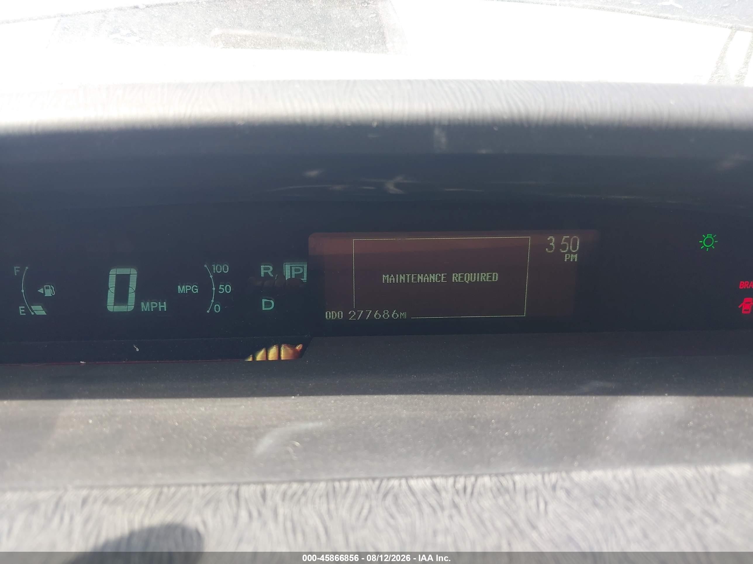 2012 Toyota Prius Three Blue vin: JTDKN3DU1C1544045