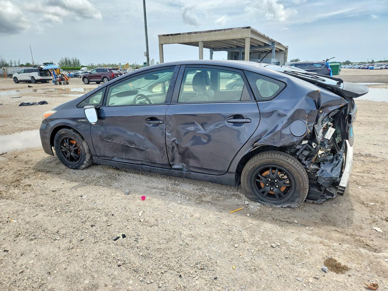 2012 Toyota Prius Two Gray vin: JTDKN3DU1C1554901