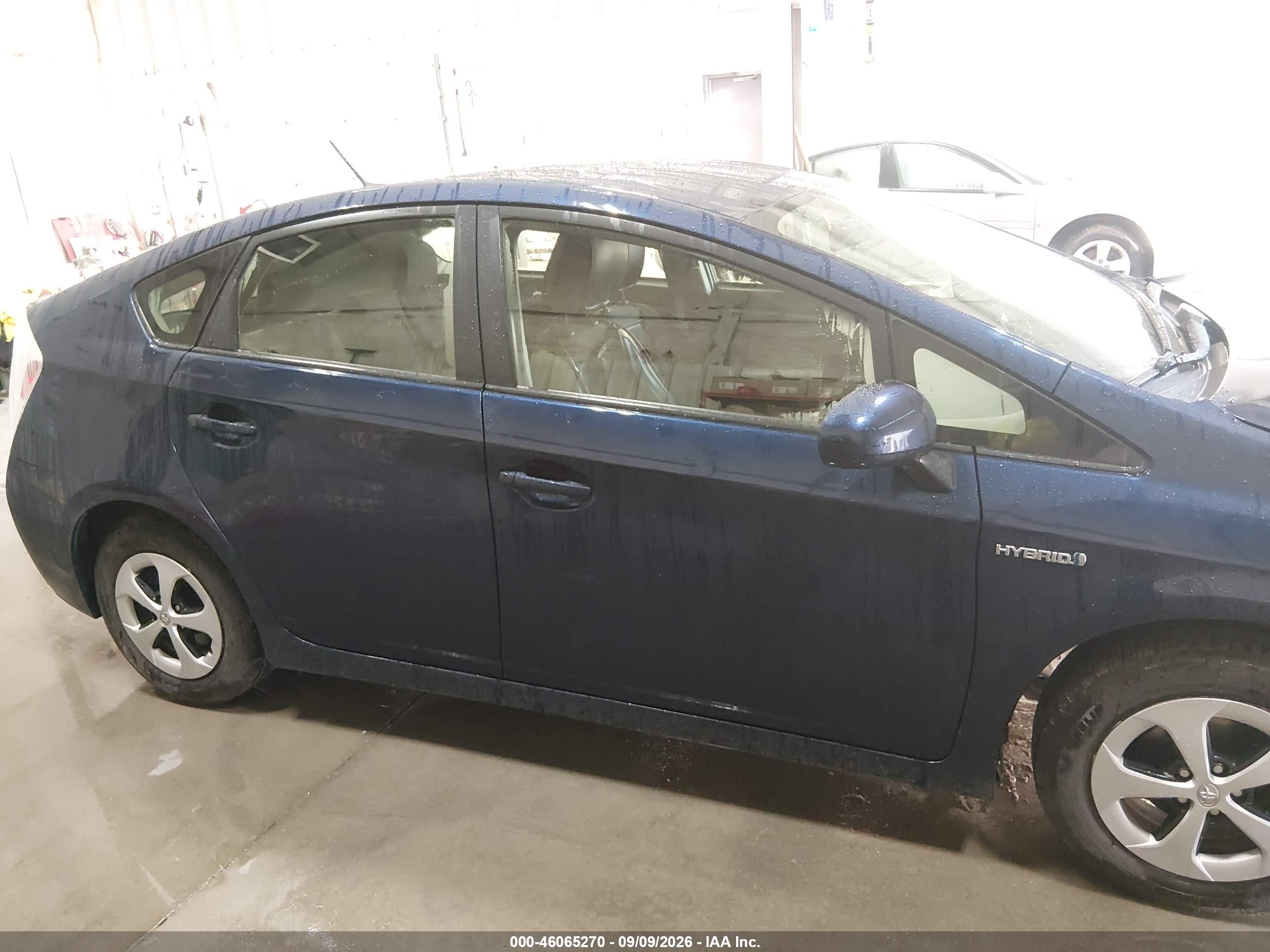 2012 Toyota Prius Three Blue vin: JTDKN3DU1C1556423