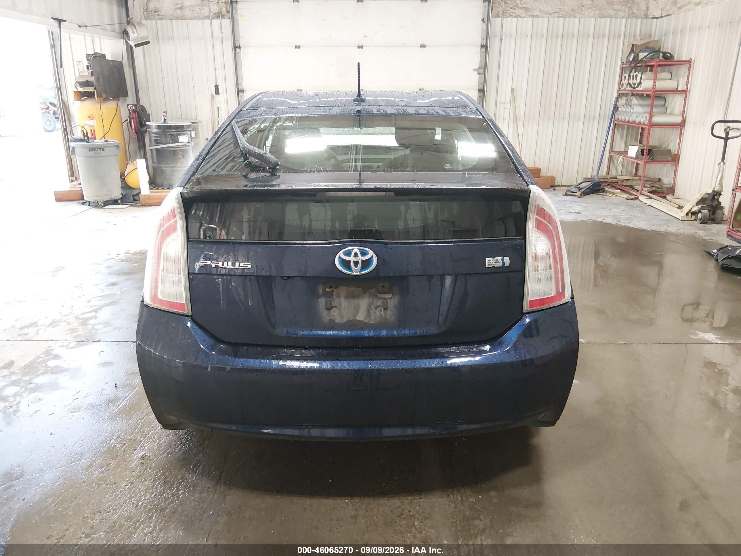 2012 Toyota Prius Three Blue vin: JTDKN3DU1C1556423