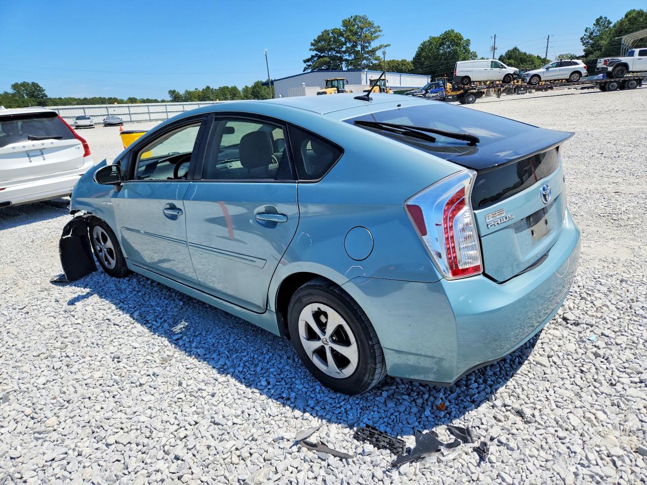 2012 Toyota Prius Three Teal vin: JTDKN3DU1C5388520