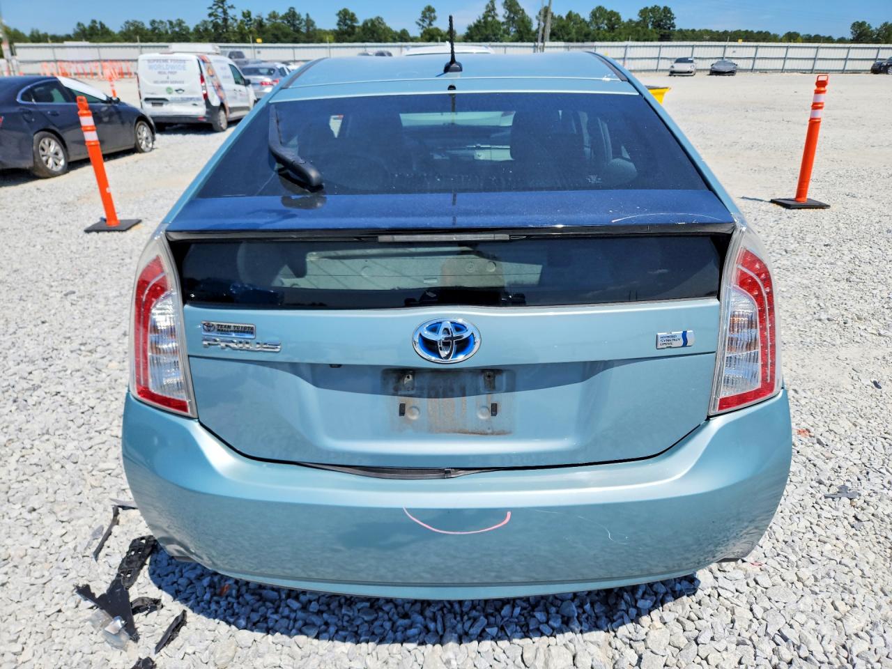 2012 Toyota Prius Three Teal vin: JTDKN3DU1C5388520