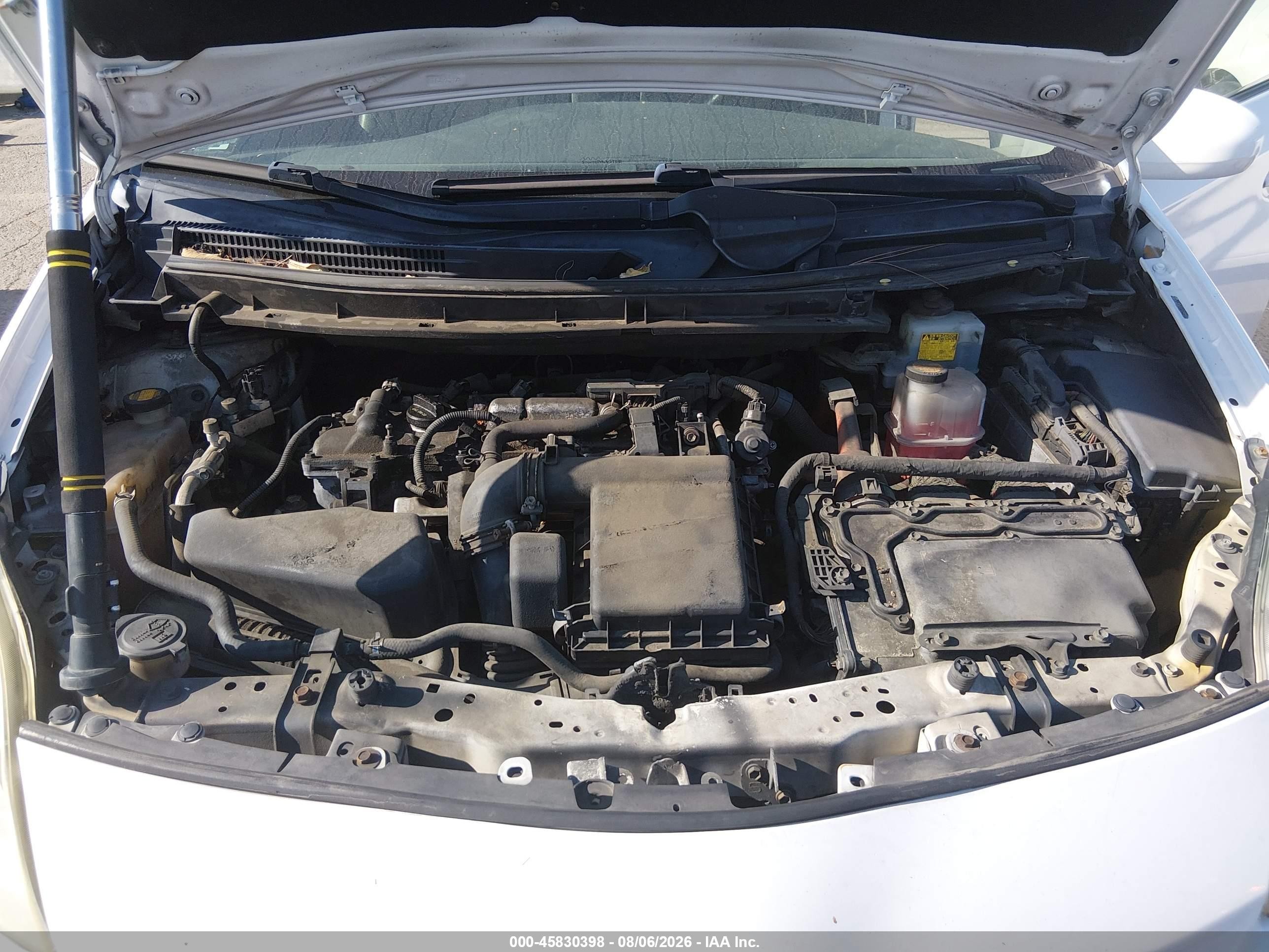 2012 Toyota Prius Two White vin: JTDKN3DU1C5469663