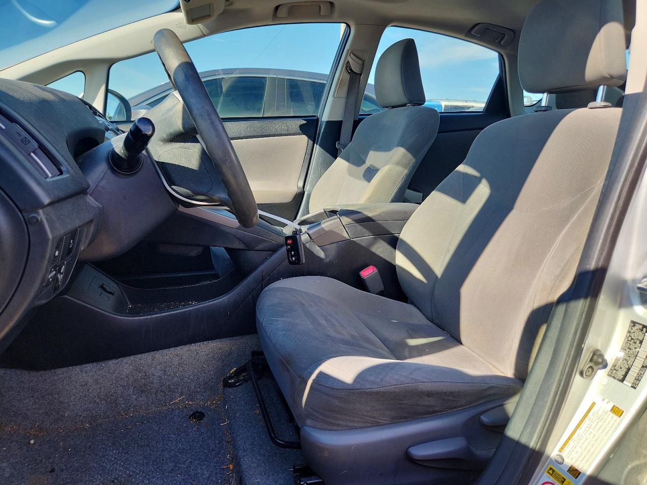 2012 Toyota Prius Three Silver vin: JTDKN3DU1C5488228