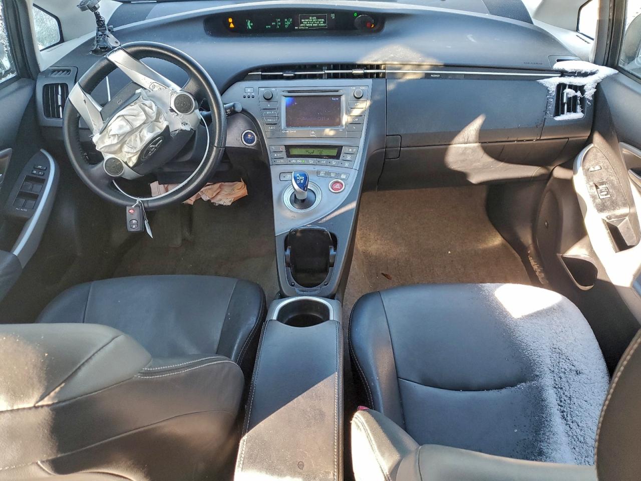 2013 Toyota Prius Silver vin: JTDKN3DU1D1684503