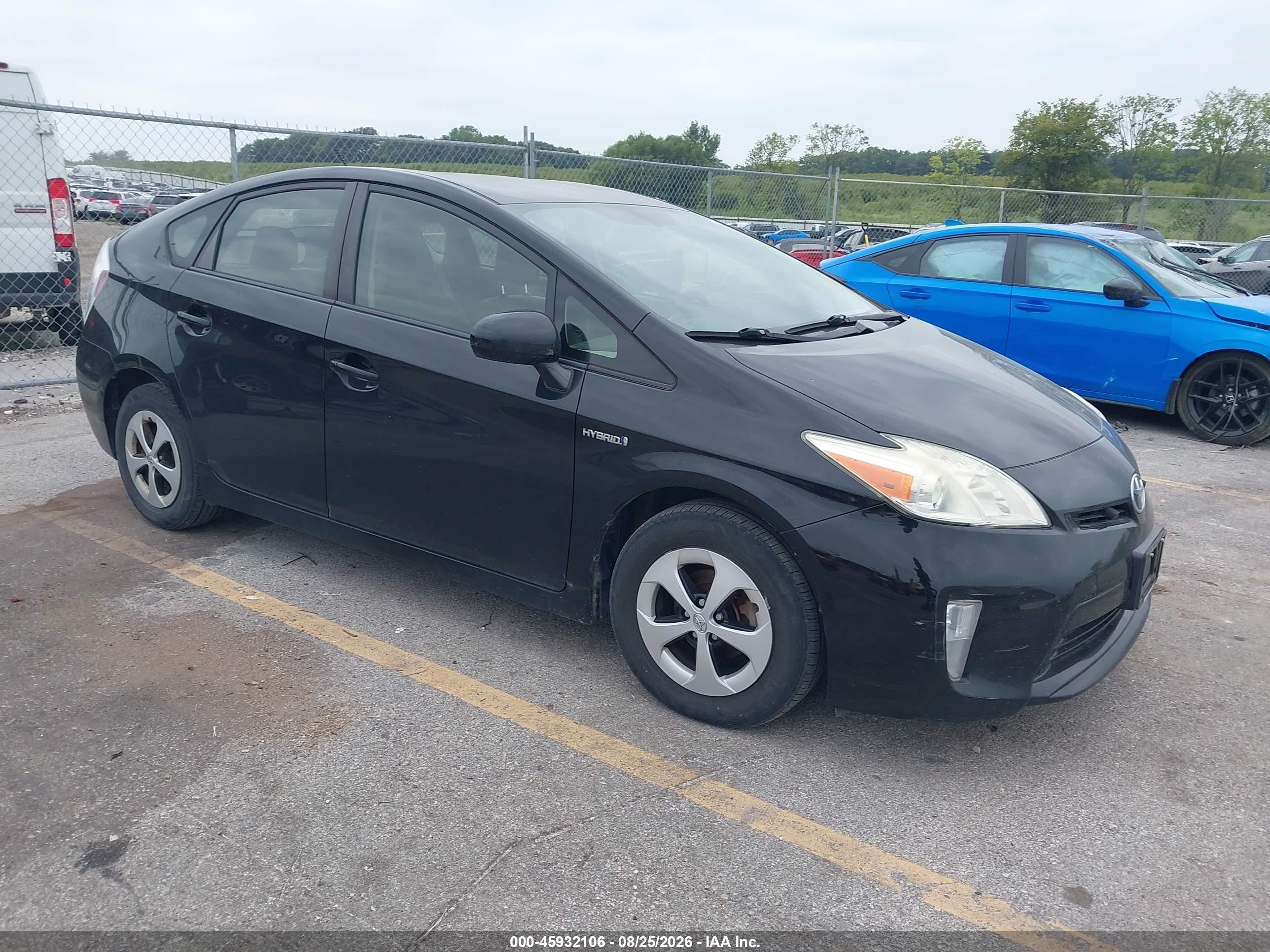 2013 Toyota Prius   Black vin: JTDKN3DU1D1732744