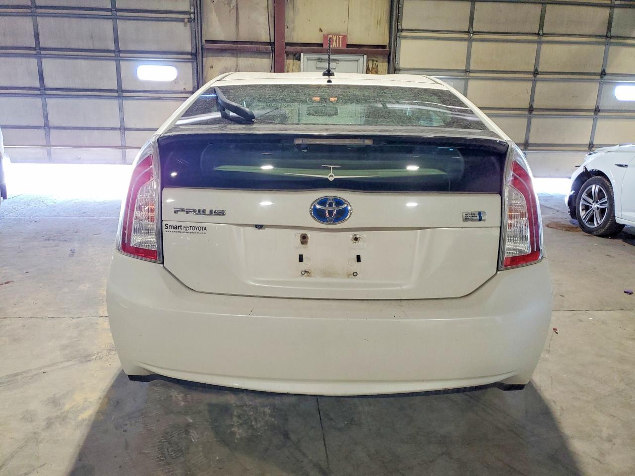 2013 Toyota Prius White vin: JTDKN3DU1D5539809