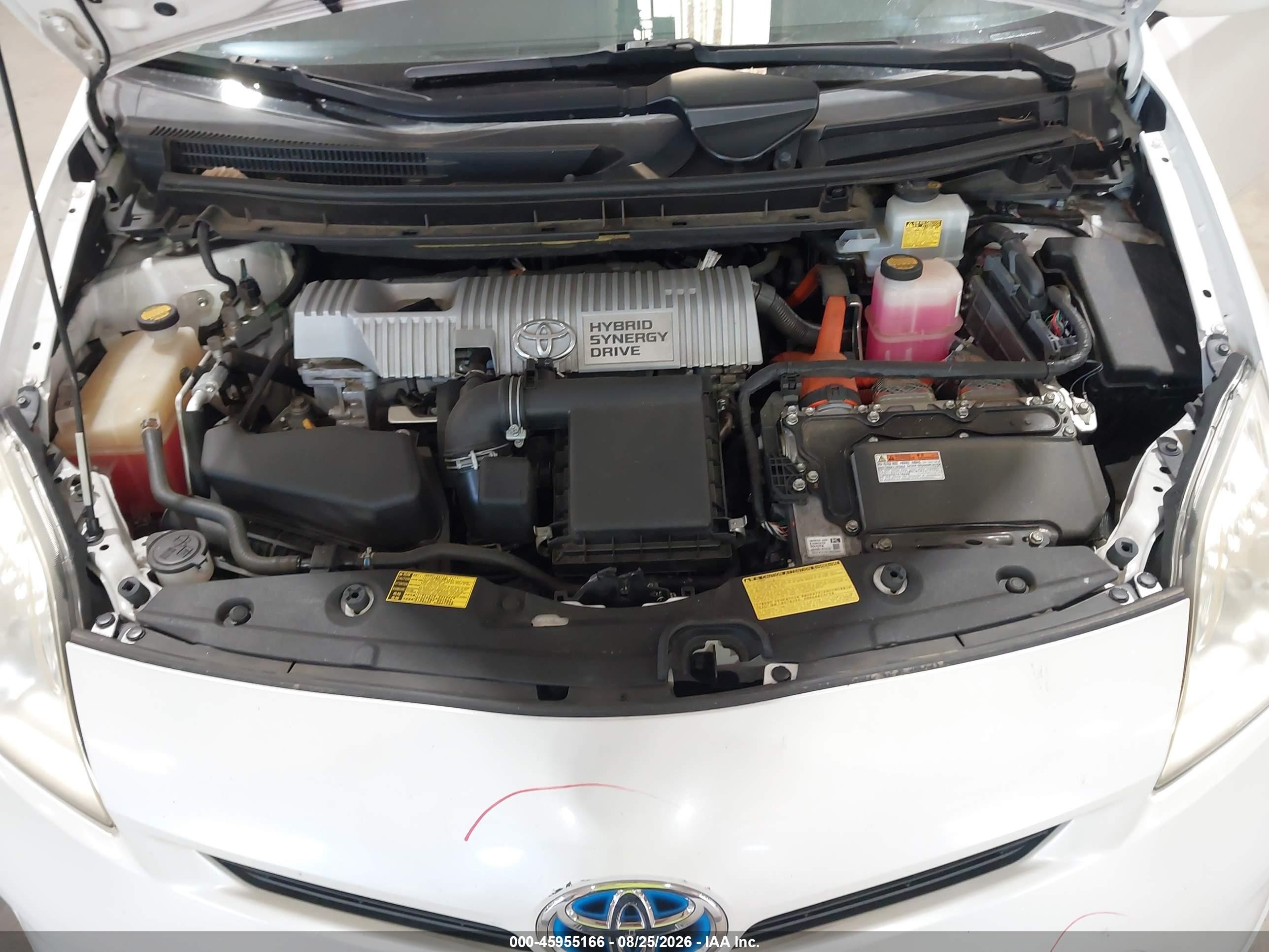 2013 Toyota Prius Two Белый vin: JTDKN3DU1D5628344