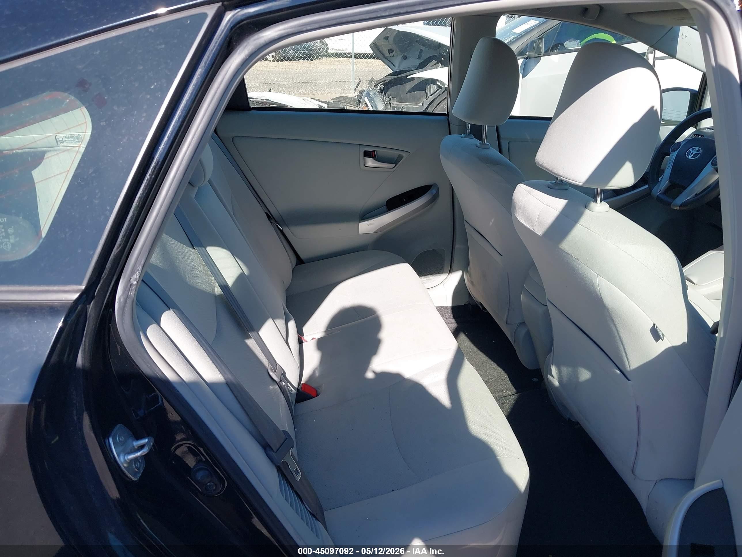 2013 Toyota Prius Three Black vin: JTDKN3DU1D5640770