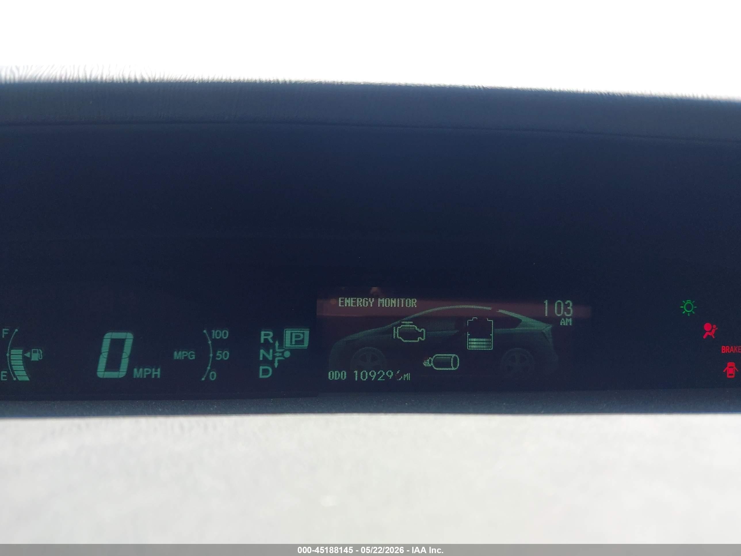 2013 Toyota Prius Three Black vin: JTDKN3DU1D5655897