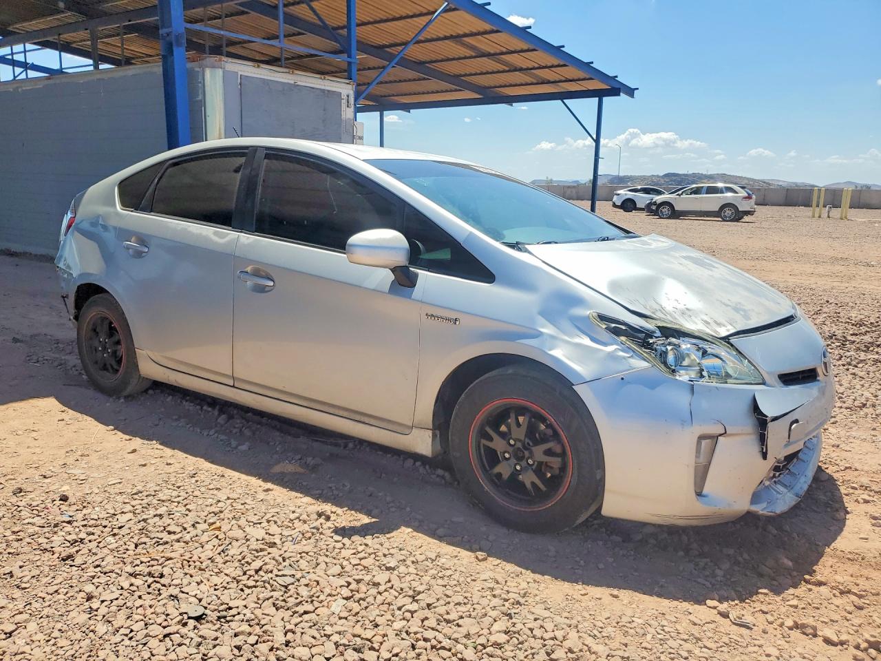 2014 Toyota Prius Three Silver vin: JTDKN3DU1E1761808