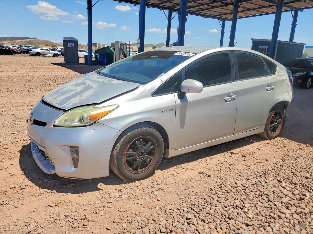 2014 Toyota Prius Three Silver vin: JTDKN3DU1E1761808