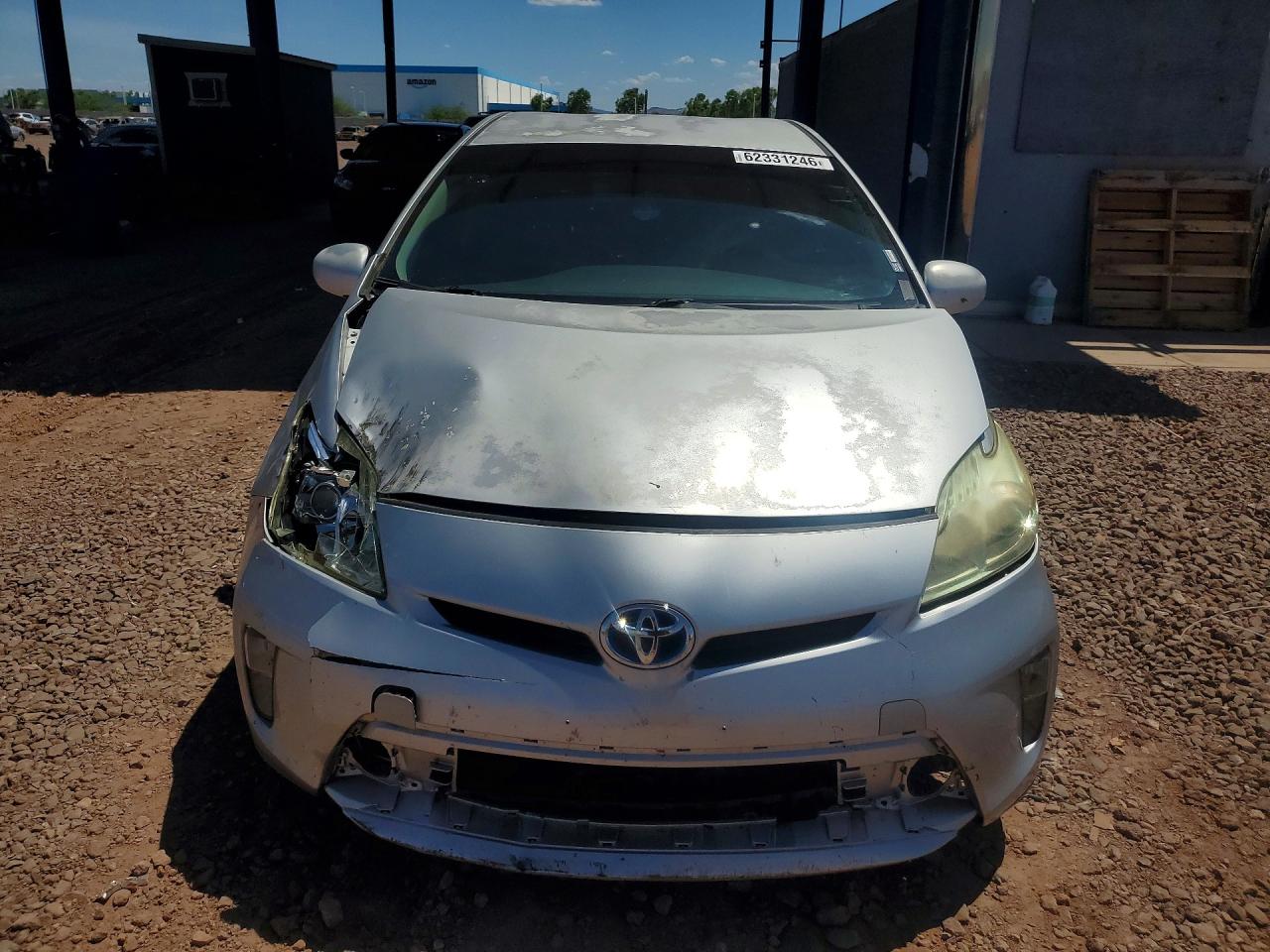 2014 Toyota Prius Three Silver vin: JTDKN3DU1E1761808