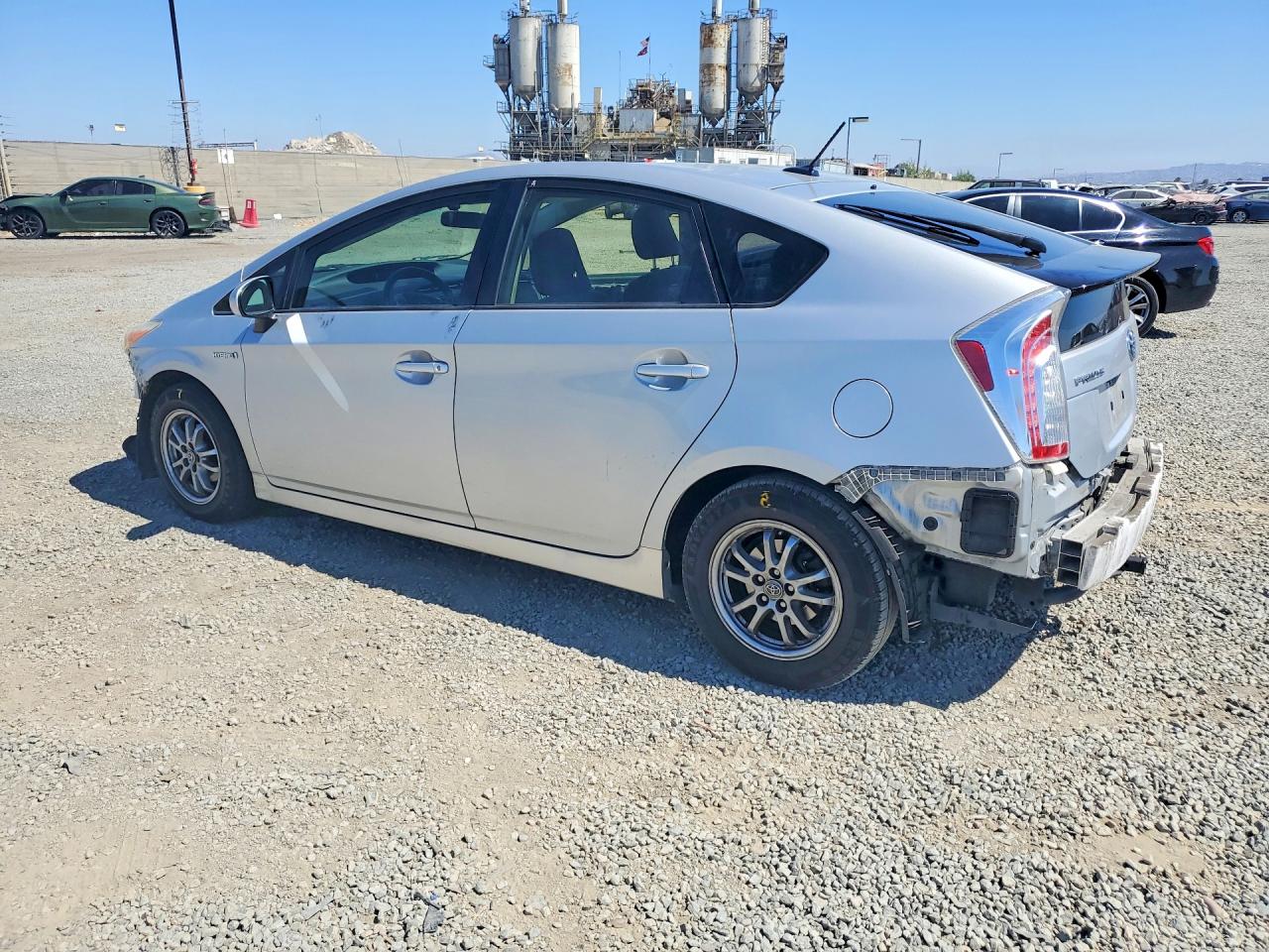 2015 Toyota Prius Three Silver vin: JTDKN3DU1F0396294
