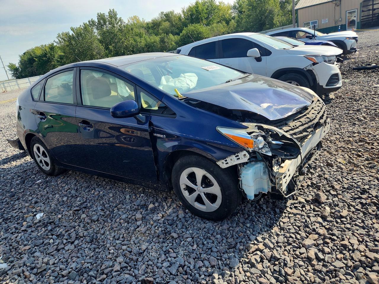 2015 Toyota Prius Two Blue vin: JTDKN3DU1F0400859