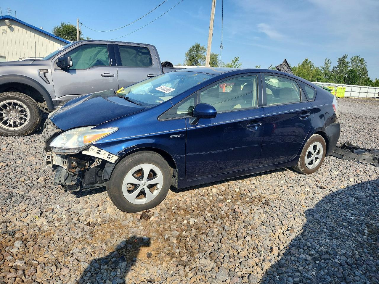 2015 Toyota Prius Two Blue vin: JTDKN3DU1F0400859