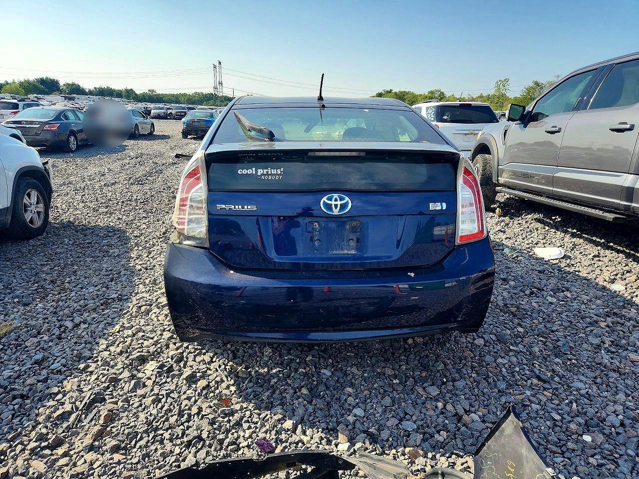 2015 Toyota Prius Two Blue vin: JTDKN3DU1F0400859