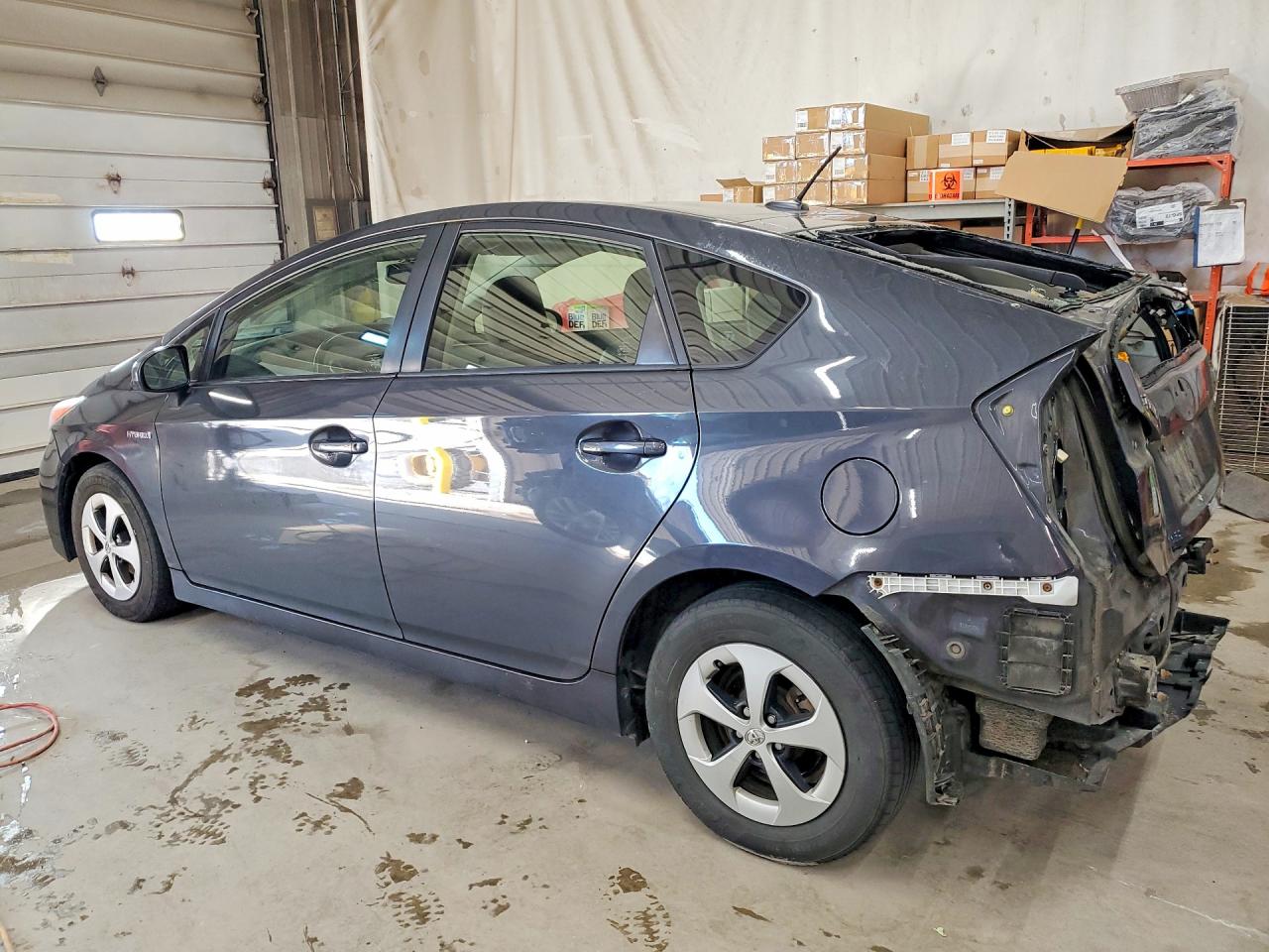 2015 Toyota Prius Four Синий vin: JTDKN3DU1F0424014