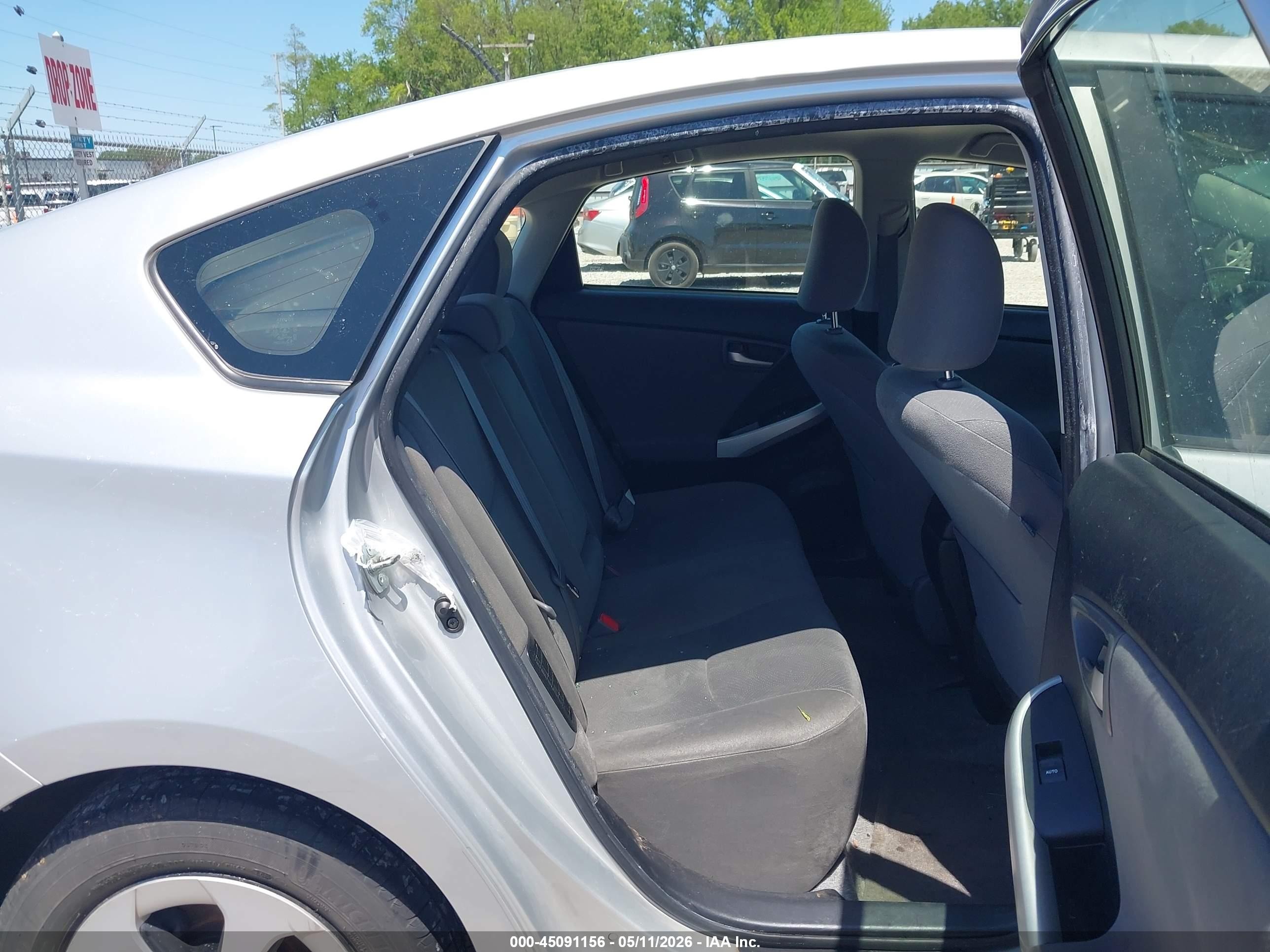 2015 Toyota Prius Two Gray vin: JTDKN3DU1F0447552