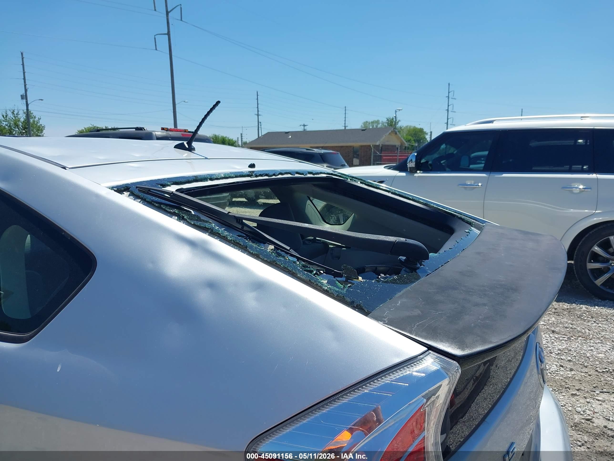 2015 Toyota Prius Two Gray vin: JTDKN3DU1F0447552