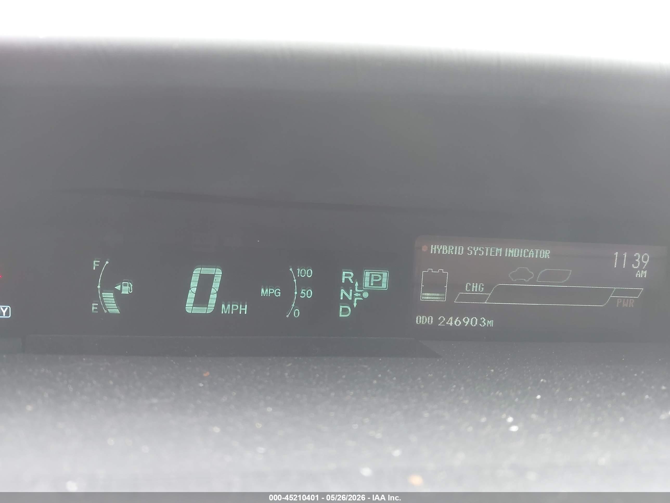 2015 Toyota Prius Two Dark Blue vin: JTDKN3DU1F0455411