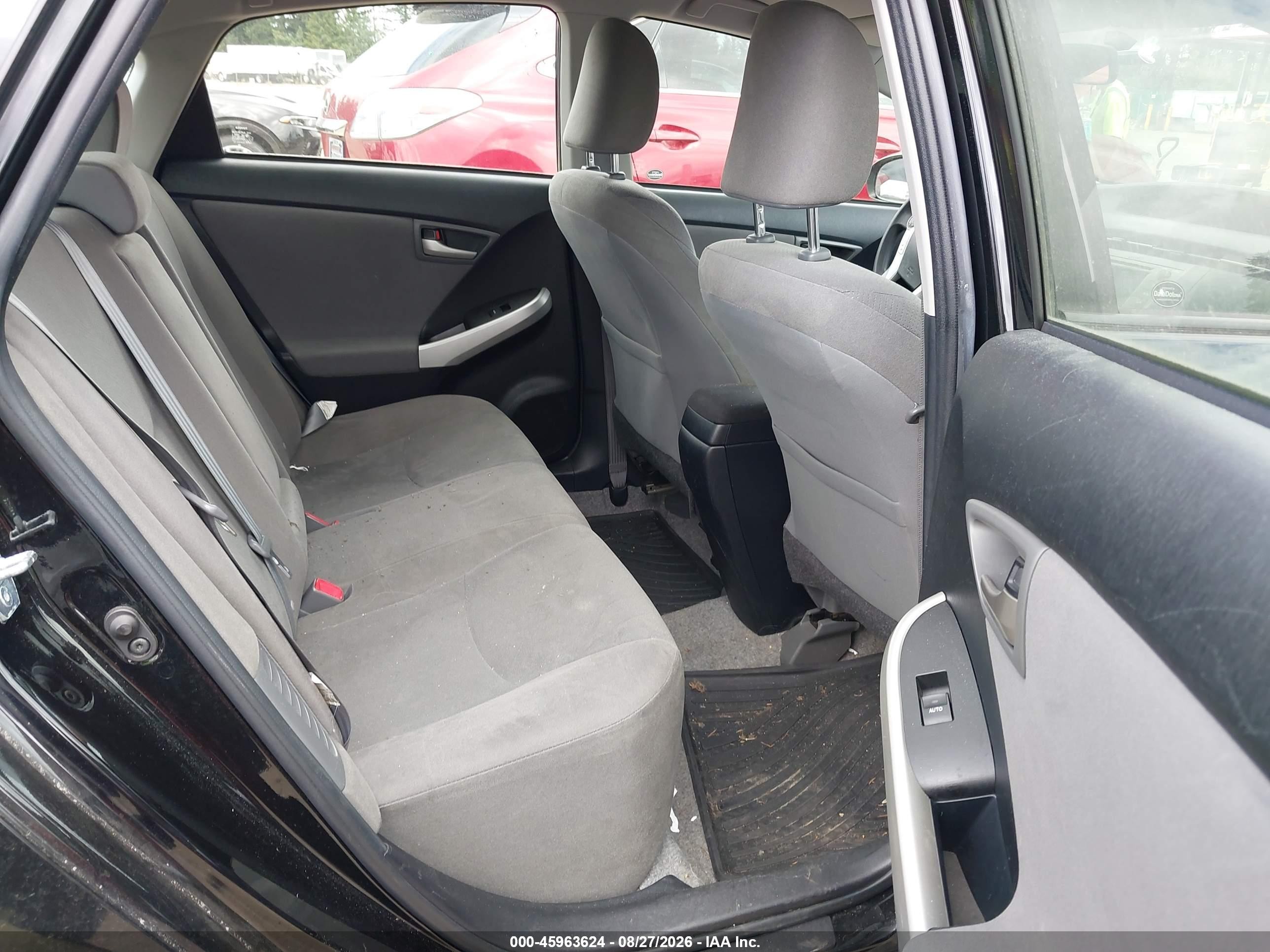 2015 Toyota Prius Three Black vin: JTDKN3DU1F0467056