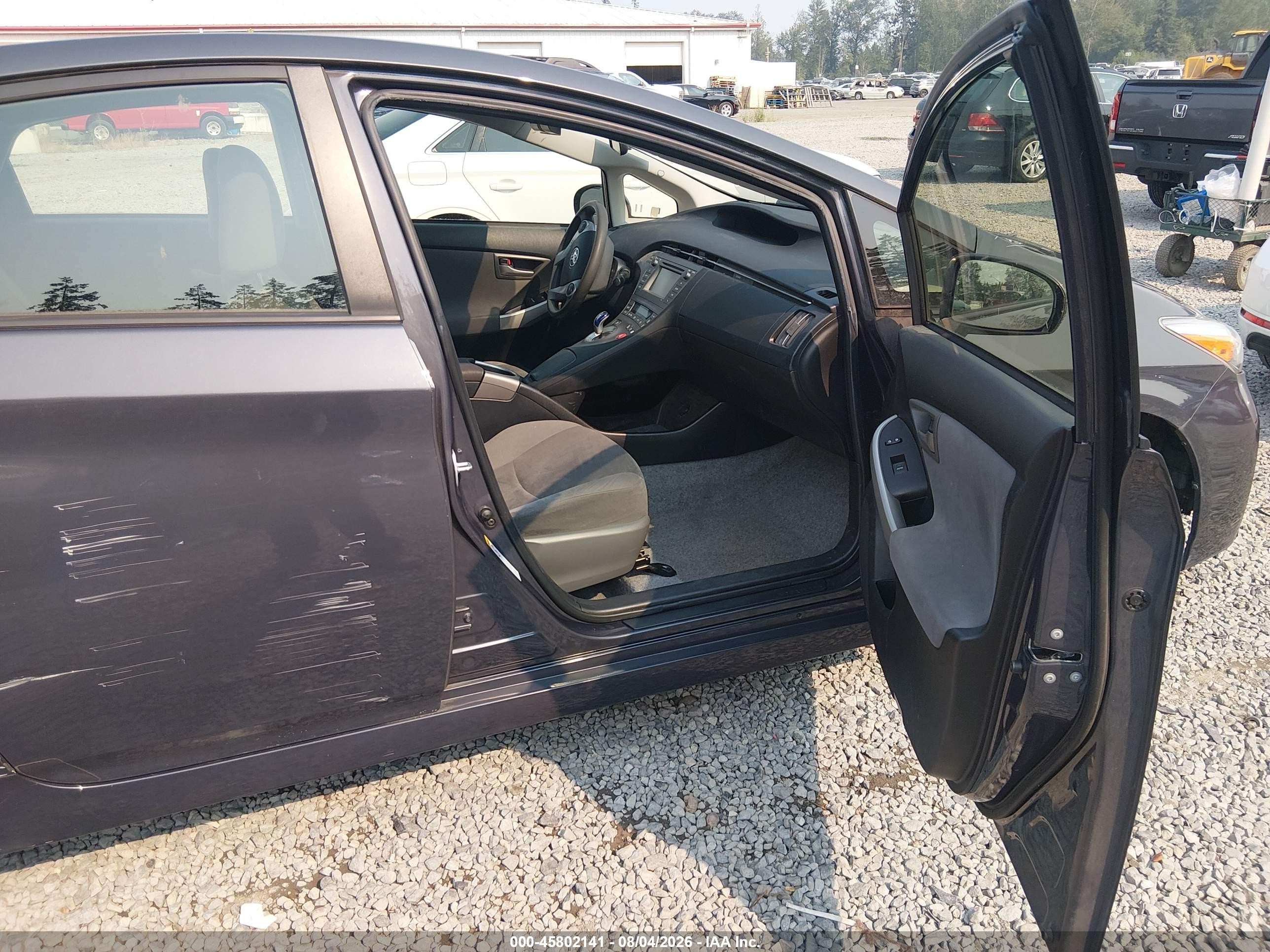 2015 Toyota Prius Two Gray vin: JTDKN3DU1F0467722