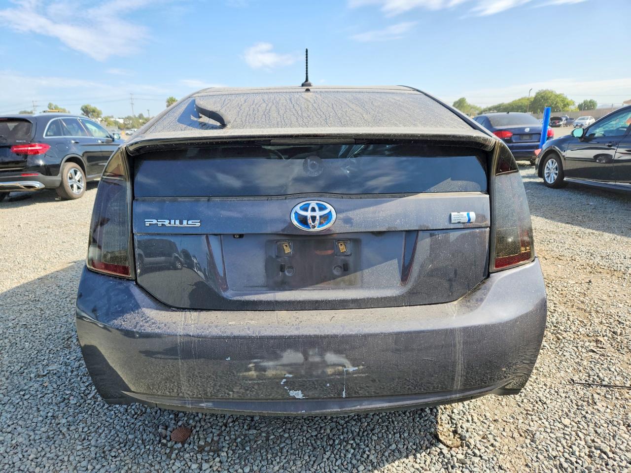 2015 Toyota Prius Three Серый vin: JTDKN3DU1F0473603