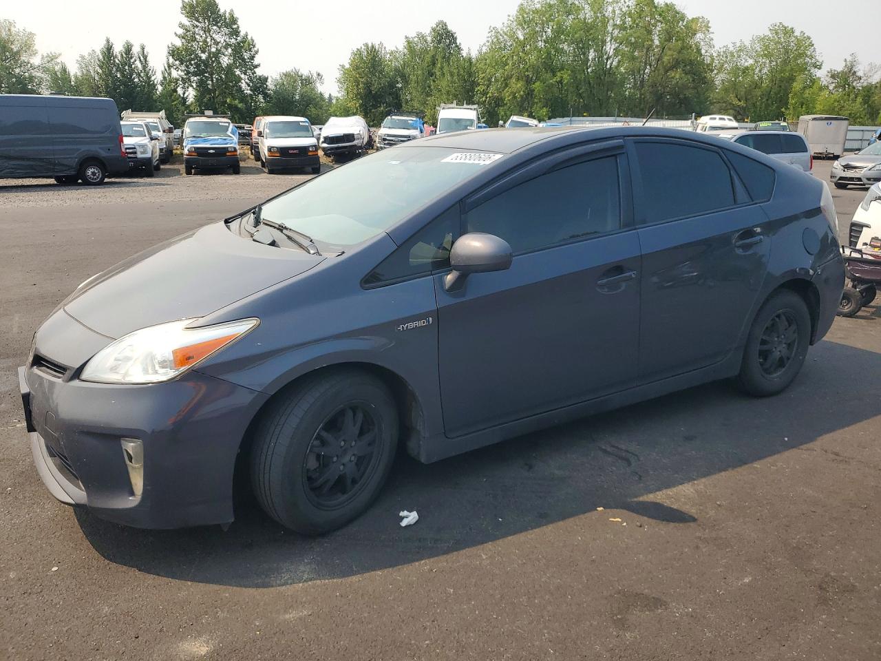 2015 Toyota Prius Two Gray vin: JTDKN3DU1F0479630