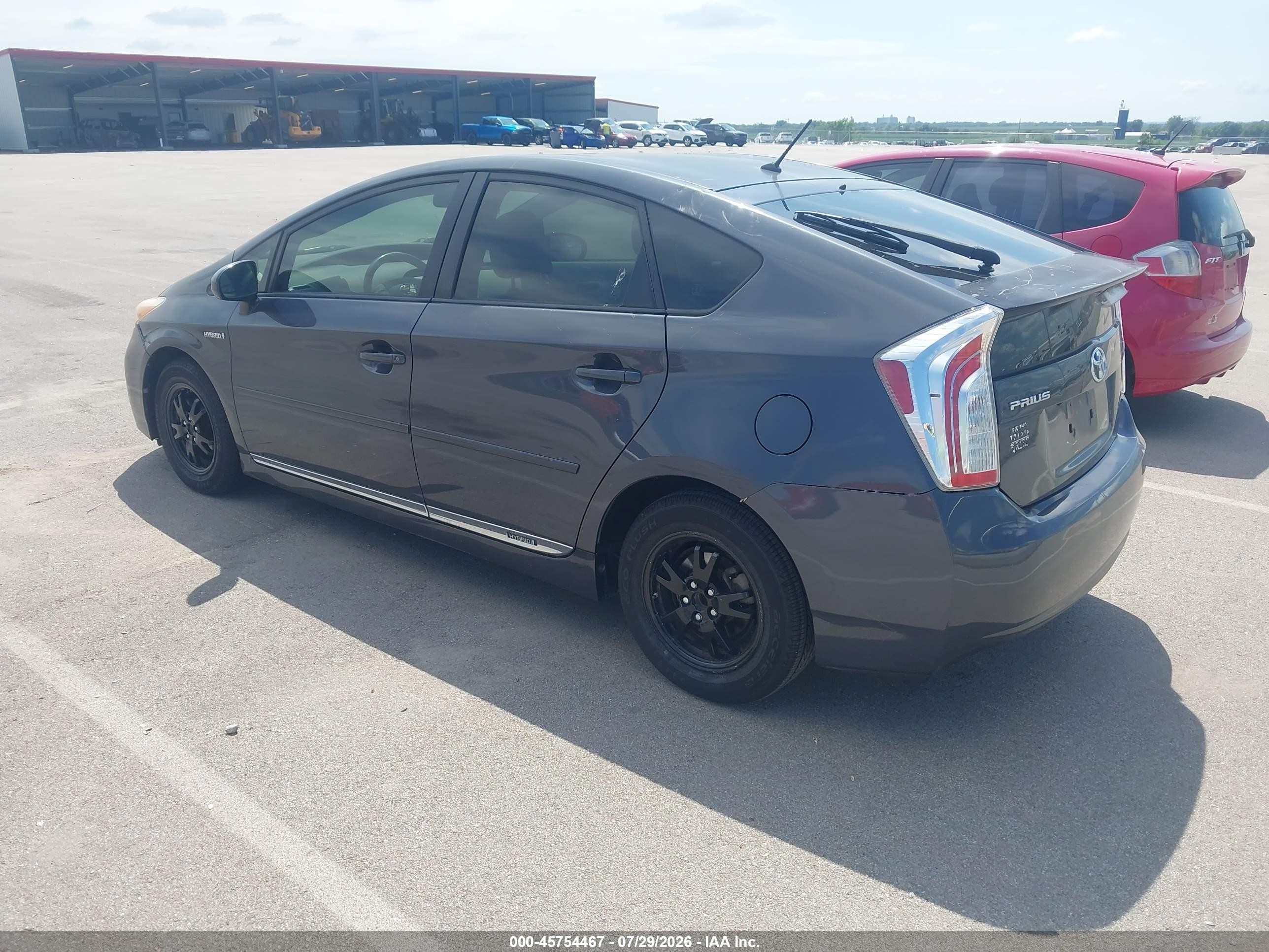 2015 Toyota Prius Two Gray vin: JTDKN3DU1F1879794