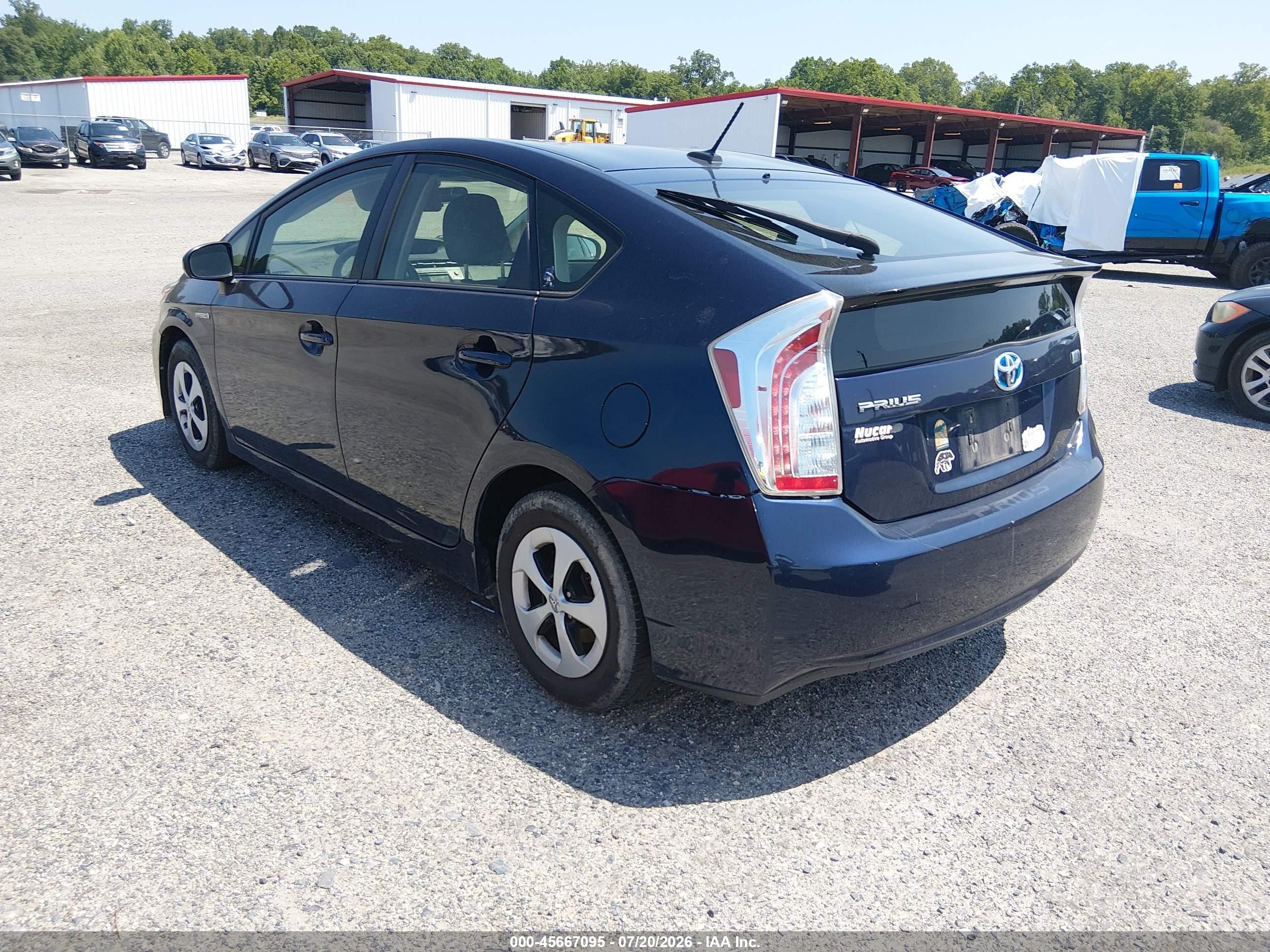 2015 Toyota Prius Three Blue vin: JTDKN3DU1F1891864