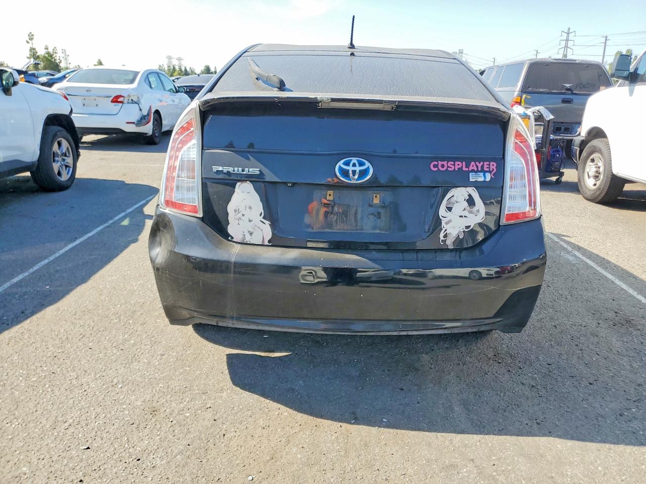 2015 Toyota Prius Two Black vin: JTDKN3DU1F1902085