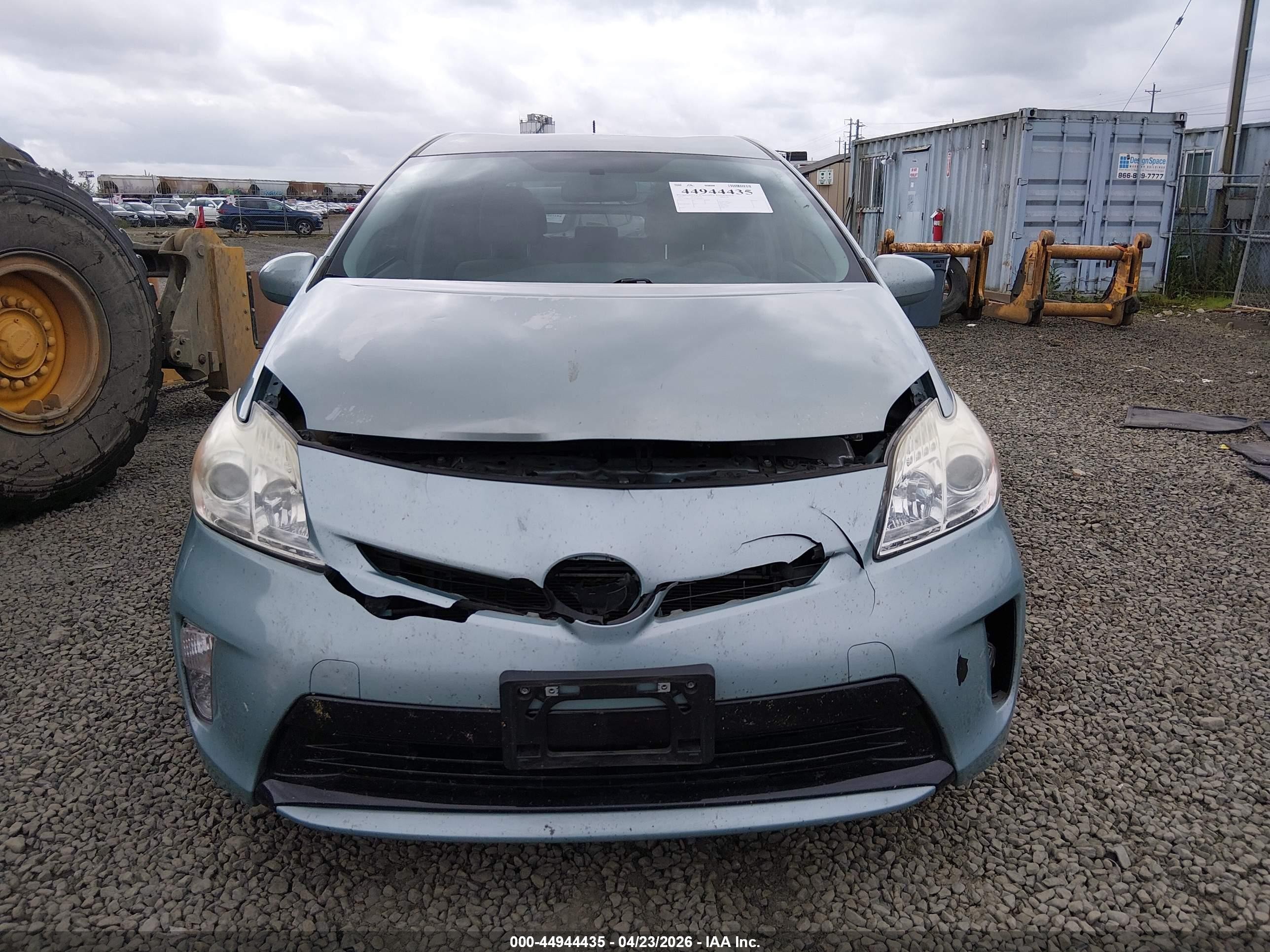 2015 Toyota Prius Three Light Blue vin: JTDKN3DU1F1940870