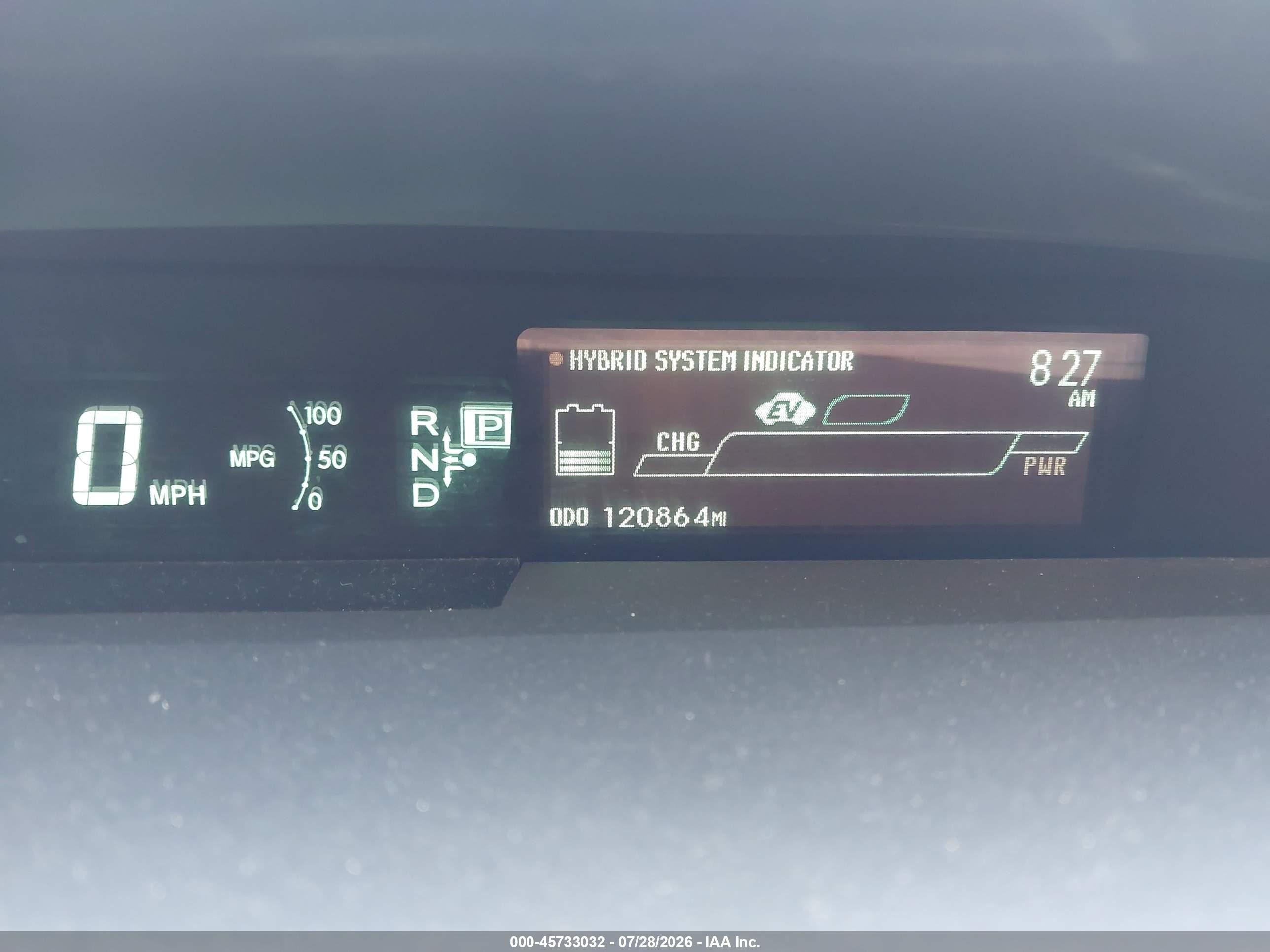 2015 Toyota Prius Four Серый vin: JTDKN3DU1F1953277