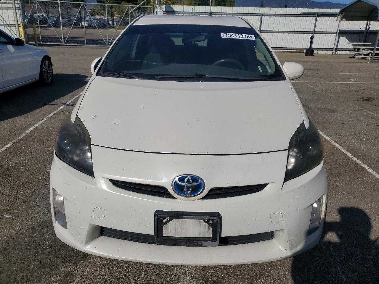 2010 Toyota Prius Iii White vin: JTDKN3DU2A0010295