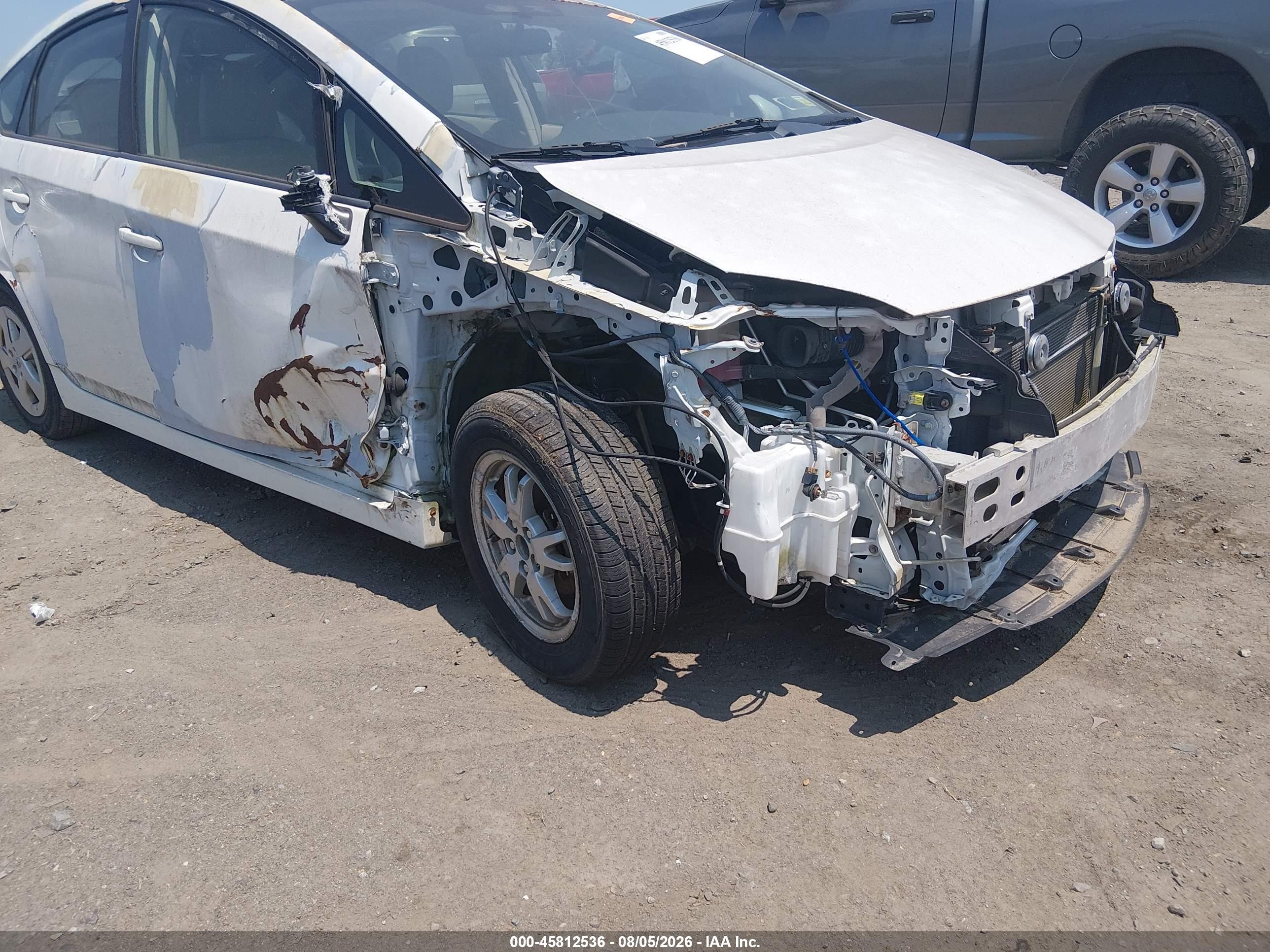 2010 Toyota Prius Iii Белый vin: JTDKN3DU2A0041210
