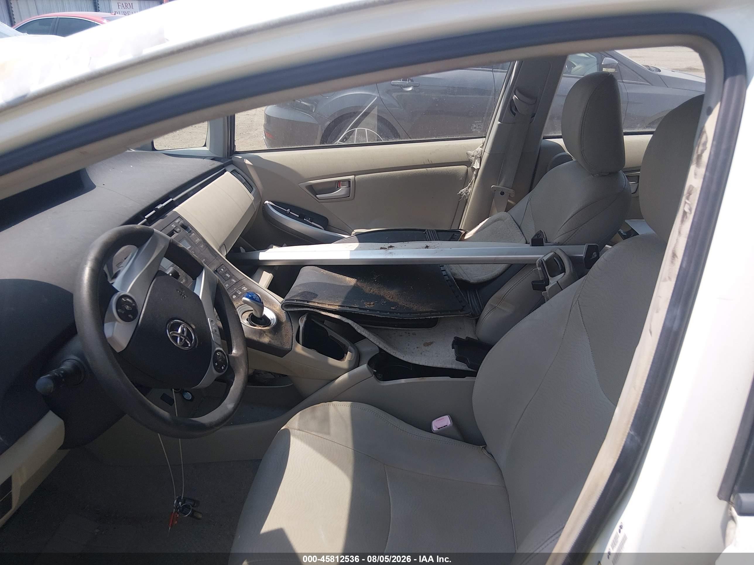 2010 Toyota Prius Iii Белый vin: JTDKN3DU2A0041210