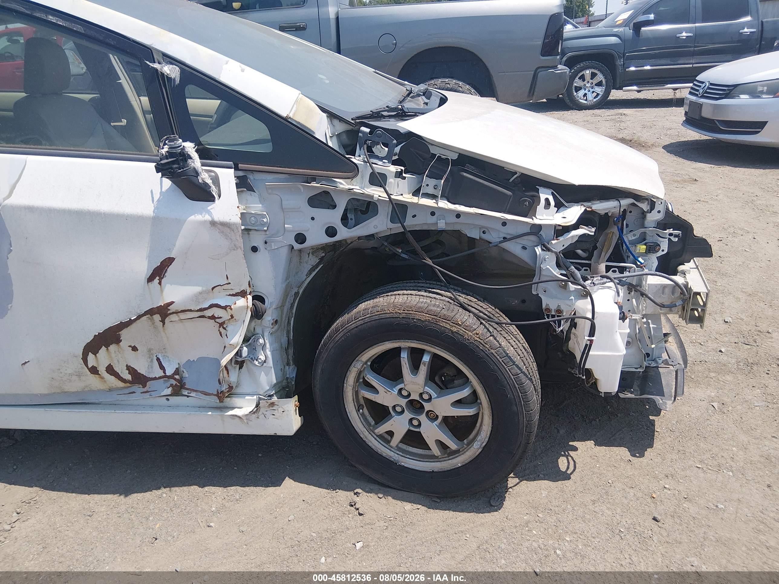 2010 Toyota Prius Iii Белый vin: JTDKN3DU2A0041210
