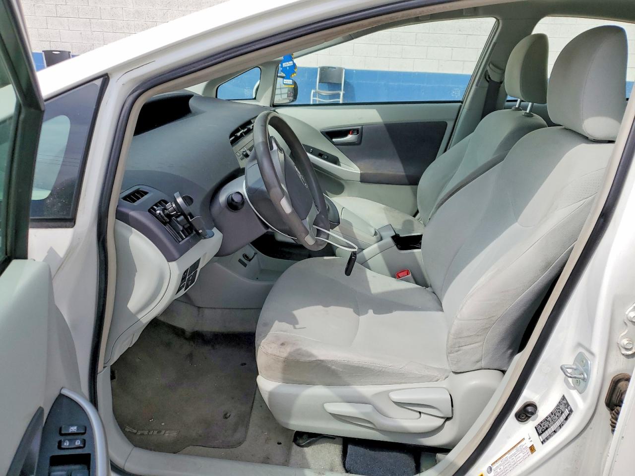 2010 Toyota Prius Ii White vin: JTDKN3DU2A0054975