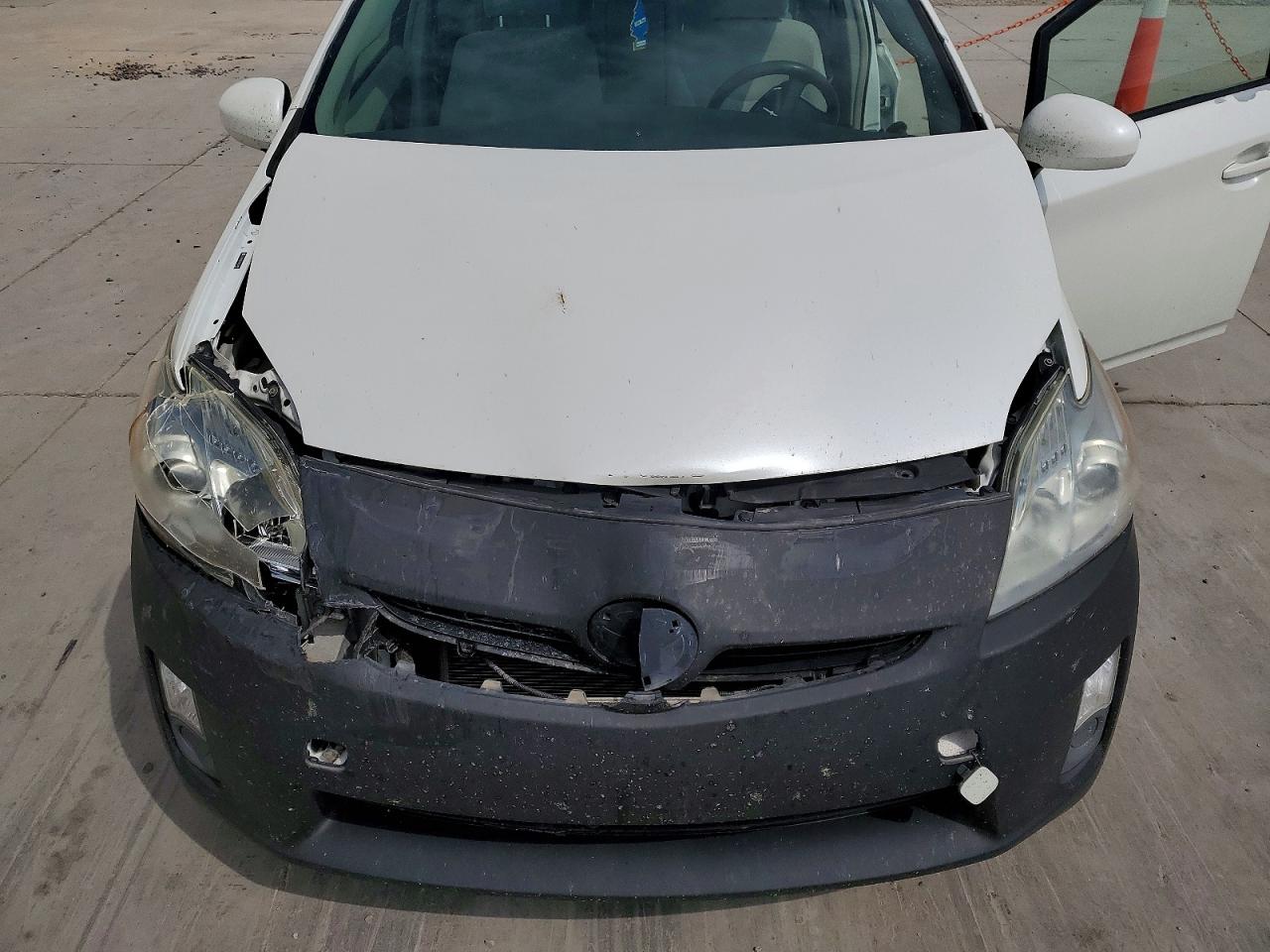 2010 Toyota Prius Ii White vin: JTDKN3DU2A0054975