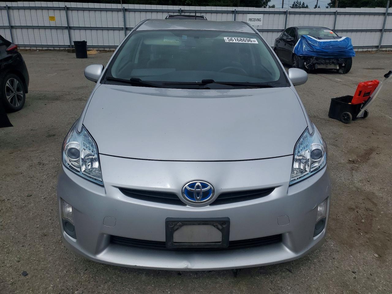 2010 Toyota Prius Iii Silver vin: JTDKN3DU2A0093498