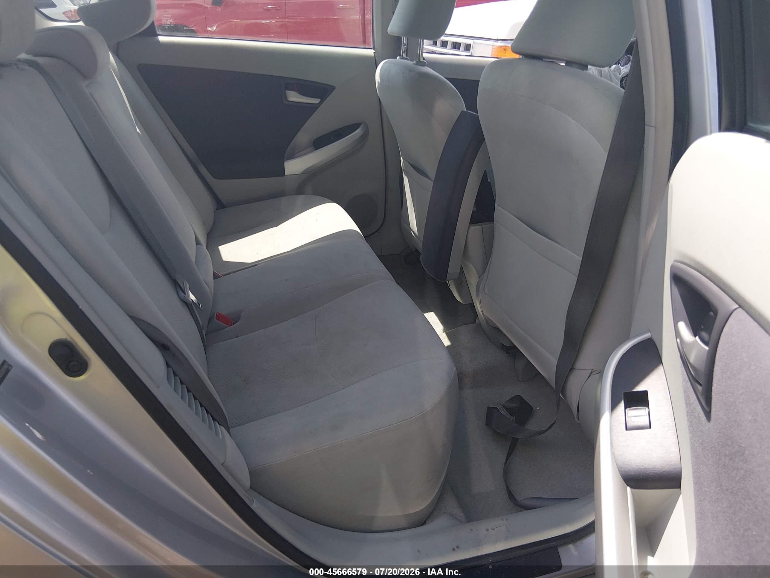 2010 Toyota Prius Ii Silver vin: JTDKN3DU2A0098815