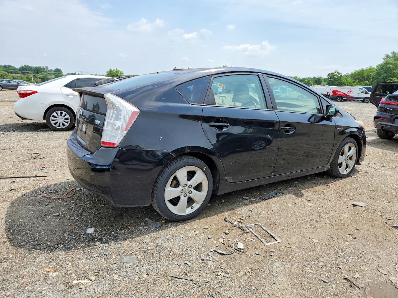 2010 Toyota Prius V Black vin: JTDKN3DU2A0103642
