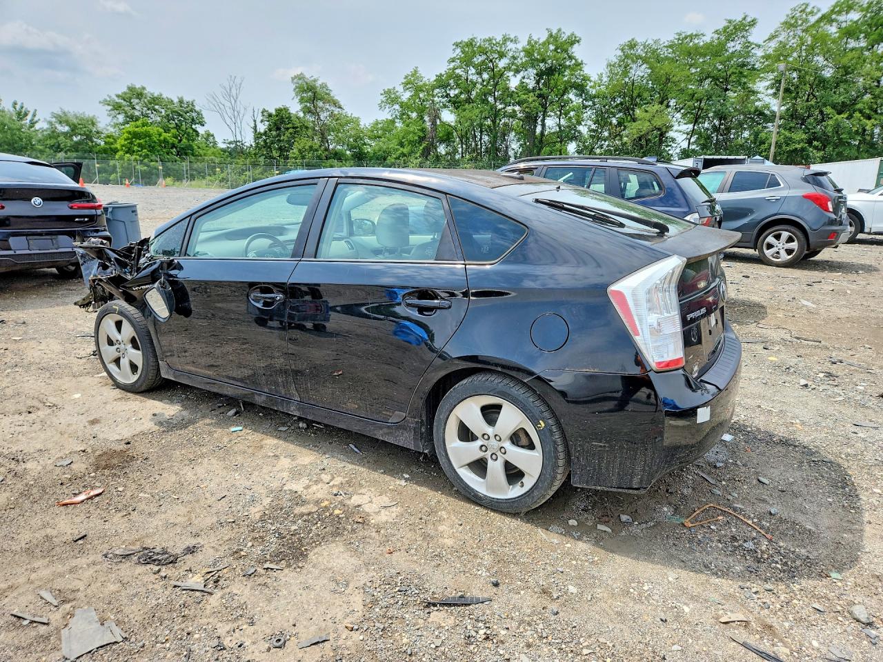 2010 Toyota Prius V Black vin: JTDKN3DU2A0103642