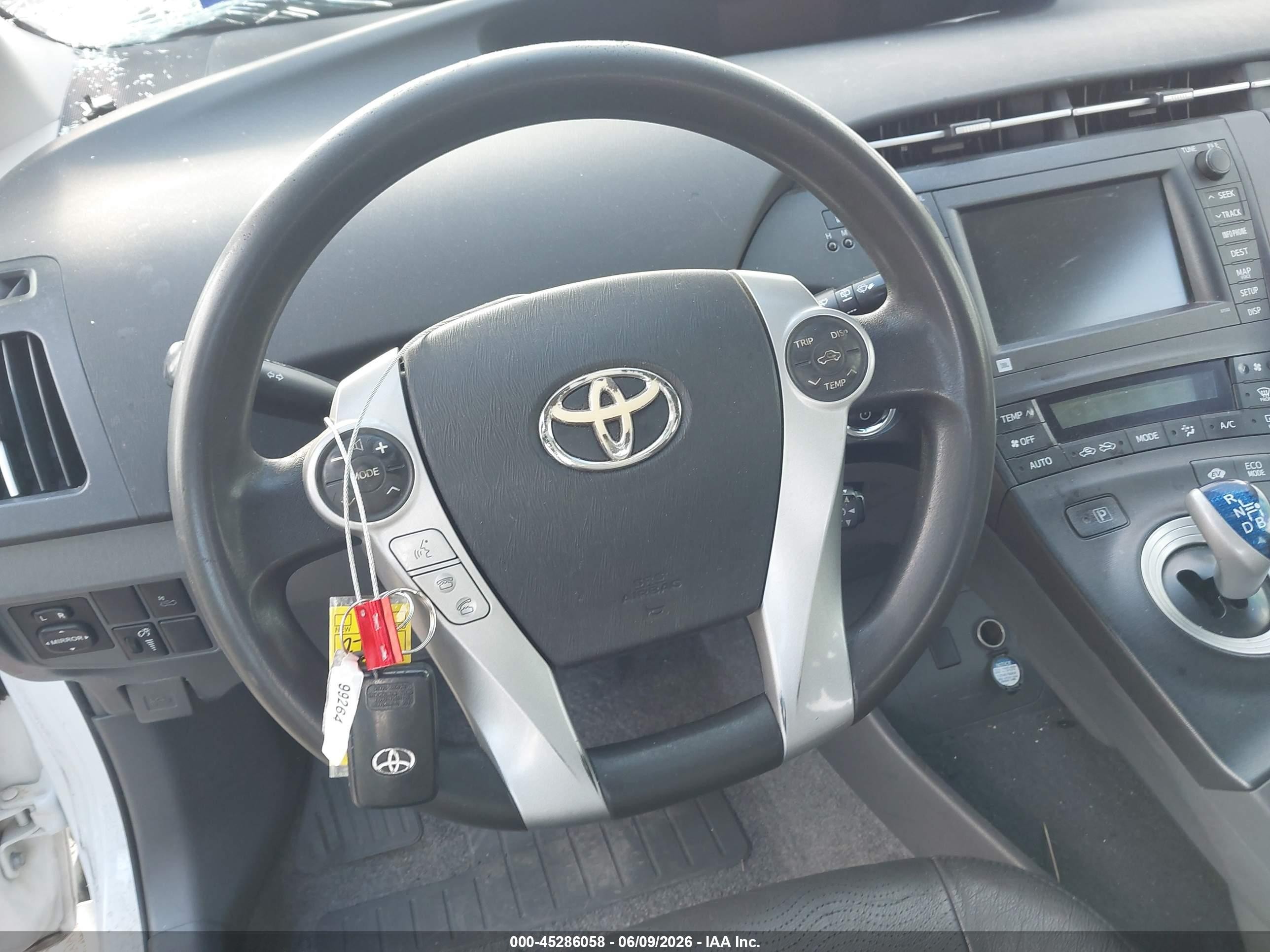 2010 Toyota Prius Iii Белый vin: JTDKN3DU2A0121798