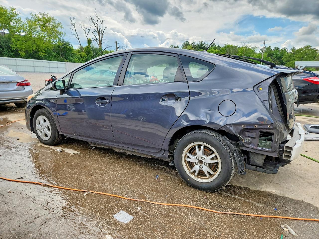 2010 Toyota Prius Ii Серый vin: JTDKN3DU2A0126502
